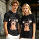 Olive T-Shirt With Funny Pug Graphic And 'I May Be Stupid' Text