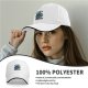 Black baseball cap with Galactic Gunshow skeleton graphic print