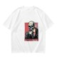 Olive T-shirt with Skeleton Drinking Coffee Must Drink Coffee Print