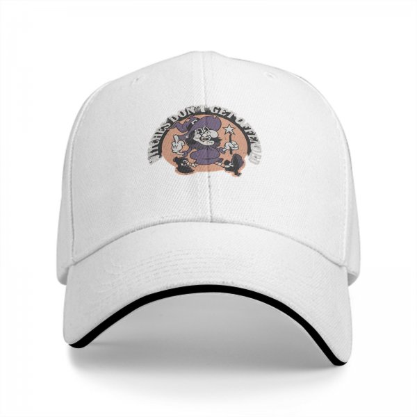 Witches Don't Get Offended Graphic Black Baseball Cap