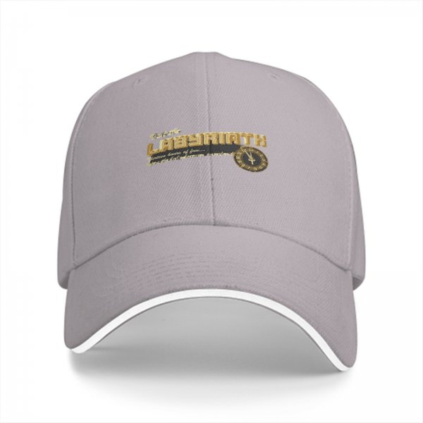 Visit the Labyrinth Themed Black Baseball Cap