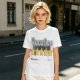 Olive Green T-Shirt With Vacation And Five Star Graphic Print
