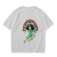 Olive Graphic T-Shirt With 'I Can't Adult Today' Rainbow Design