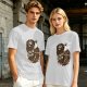 Olive T-Shirt With Grim Reaper Coffee Enjoy Your Monday Print