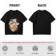 Olive Green T-Shirt With Ramen Bowl Graphic Print