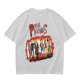One Piece Pirates Anime Graphic Olive T-Shirt