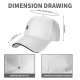 Black baseball cap with cute vampire bat graphic