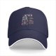 Black baseball cap with Papa's Pit BBQ graphic design