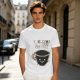 Olive Glitch Coffee Themed Graphic T-Shirt