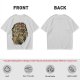 Olive Green T-Shirt With Detailed Monster Dragon Print