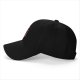 Black Baseball Cap With Cute Skull Cat Ice Cream Graphic