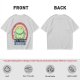 Olive T-Shirt With Grumpy Frog 'I Hate Everyone Equally' Print