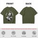 Olive T-Shirt With Esc Key Trying To Escape Graphic Print