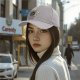 Black Baseball Cap With Live Laugh Love Skull Graphic
