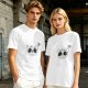 Olive Green T-Shirt With Cute Panda Bomb Graphic Print