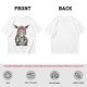 Olive T-Shirt With Meditating Wise Old Man And Dragon Art Print