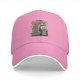 Black baseball cap with Howling Mad Tiki Lounge graphic print