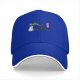 Black baseball cap with small forest spirit and soot sprite graphic