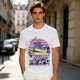 Welcome to Myahmi Beach Skeletor Surf Graphic T-Shirt