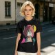 Olive T-shirt with Crying Tony Tony Chopper Graphic Print