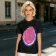Olive T-Shirt With Funny Colon Graphic 'Keeps Your Poop On The Way' Print