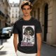 Olive green graphic t-shirt with Powerpuff-style character and 'I Want To Break Free' text