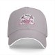 Black Baseball Cap With Buff Hello Kitty One Trip Club Print