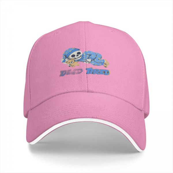 Dead Tired Sleeping Skeleton Baseball Cap