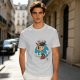 Olive T-Shirt with Pinocchio 'Oh Boy' Graphic Print