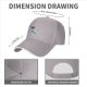 Black Baseball Cap With Raccoon Skateboarding Graphic