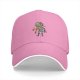 Black Baseball Cap With Cute Mummy Zombie Halloween Graphic