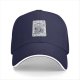 Black baseball cap with elf tarot card graphic