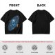 Olive T-Shirt With Cookie Monster Space Galaxy Cookie Print
