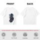 Olive T-Shirt With Dark Wizard Illustration And Japanese Text