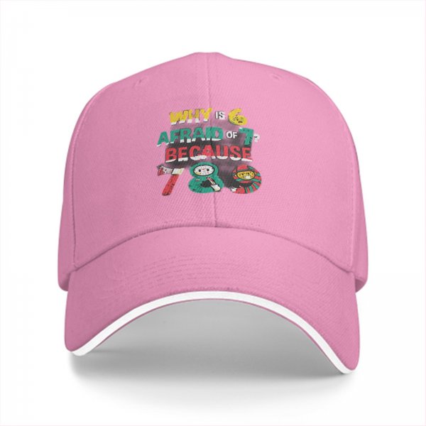 Why Is 6 Afraid Of 7? Because 7 8 9 Funny Math Cap