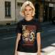 Treasure Hunter Wanted Cat Graphic T-Shirt Design
