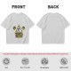 Olive T-Shirt With Coffee Search In Progress Warning Print