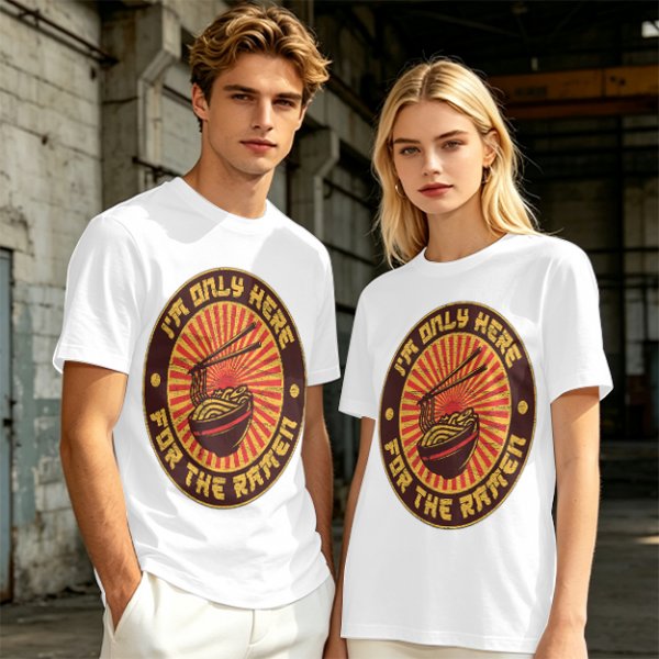I'm Only Here For The Ramen Graphic Tee