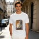 Olive green t-shirt with Totoro 'Spirits' graphic print