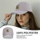 Black baseball cap with Plague Ducktor graphic print