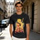 Final Fantasy VII Inspired Graphic T-Shirt with Character and Sword Art