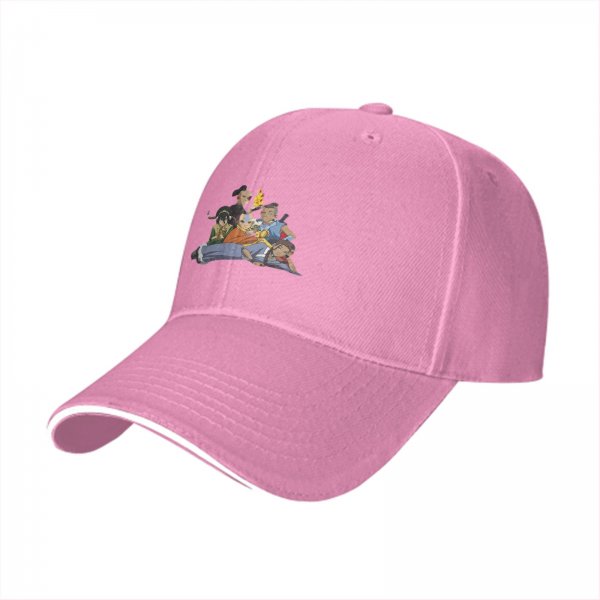 Avatar The Last Airbender Group Graphic Baseball Cap