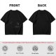Olive Green Oversized T-Shirt With Subtle Graphic Print