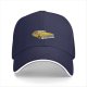 Black Baseball Cap With Vintage Yellow Taxi Print