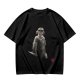 Olive T-Shirt Featuring Princess Mononoke Warrior Artwork