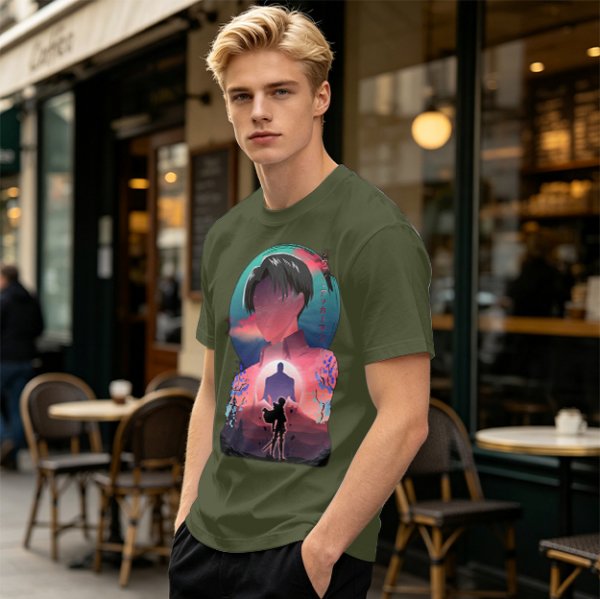 Attack on Titan Levi Ackerman Graphic Anime T-Shirt