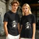 Olive T-Shirt With Cool Sunglass Wearing Opossum Graphic