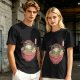 Olive T-Shirt With Frog In Ramen Bowl Japanese Art Print