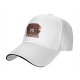 Black baseball cap with coffee solves everything bear graphic