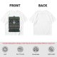 Olive T-Shirt With Totoro Ugly Christmas Sweater Style Print